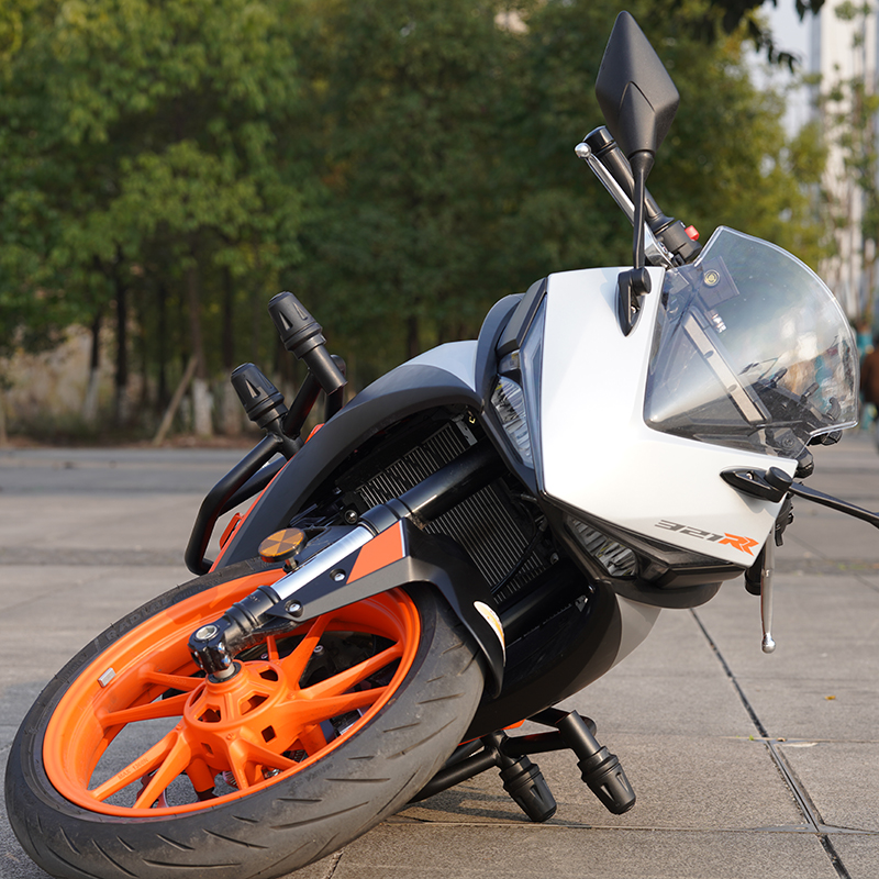 适用于凯越321RR保险杠改装弹簧头防摔护杠发动机321rrs竞技保护