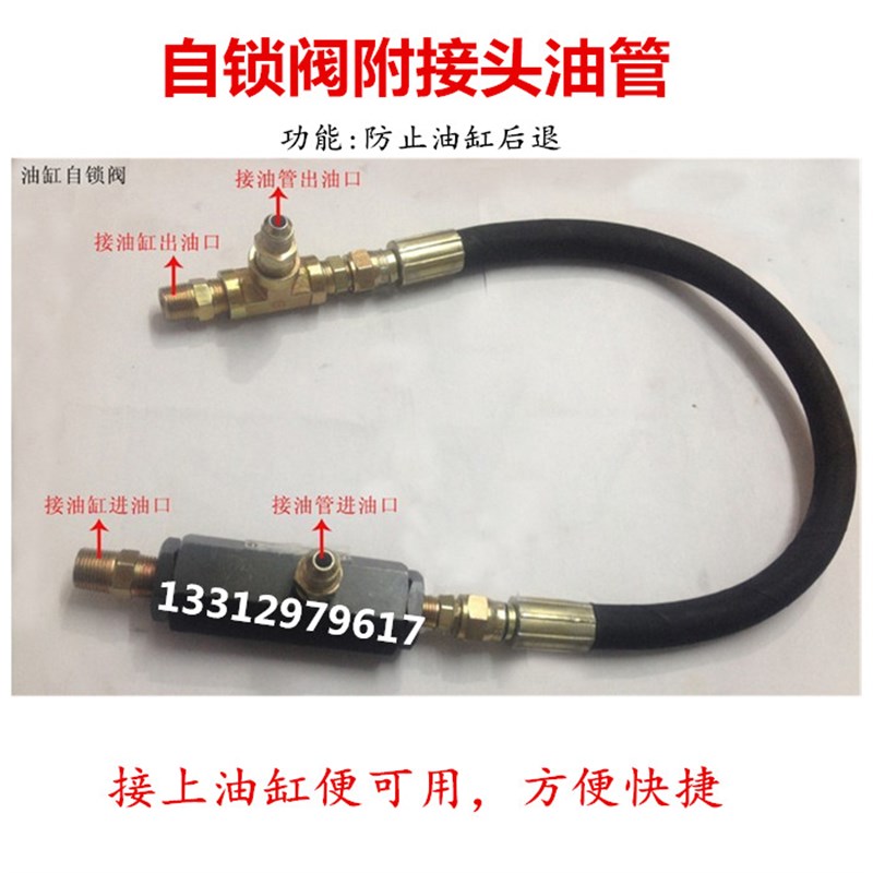 自锁油缸  模具油缸专用自锁阀防止油缸后退 进口自锁阀CPTS-03