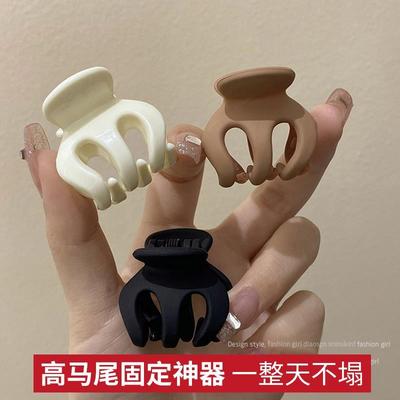 color hairpin High horsetail gripper Hair clip发夹发饰马尾夹