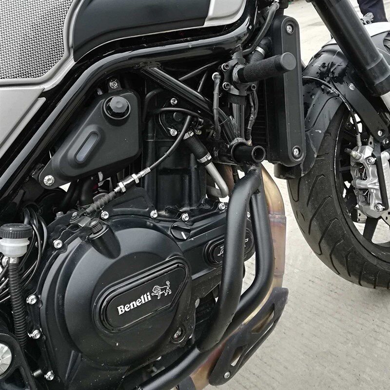 新款适用于幼狮 500保险杠 BJ500复古防摔杠 护杠 改装配件前护杠