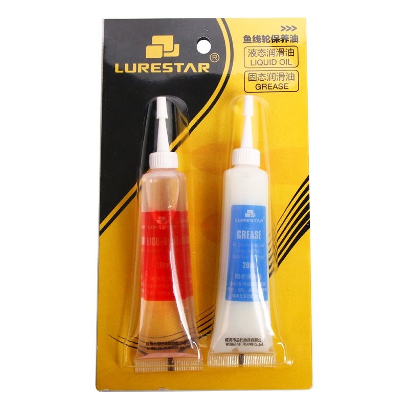 渔轮保养油液态润滑油润滑脂水滴轮鼓轮纺车轮渔轮保养套装