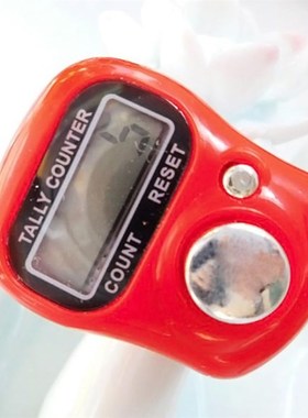 Electronic Digital Finger Ring Tally Counter Hand Held Knitt