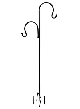 1PC Shepherd Hook Garden Ground Inserting Hook Antirust Ir