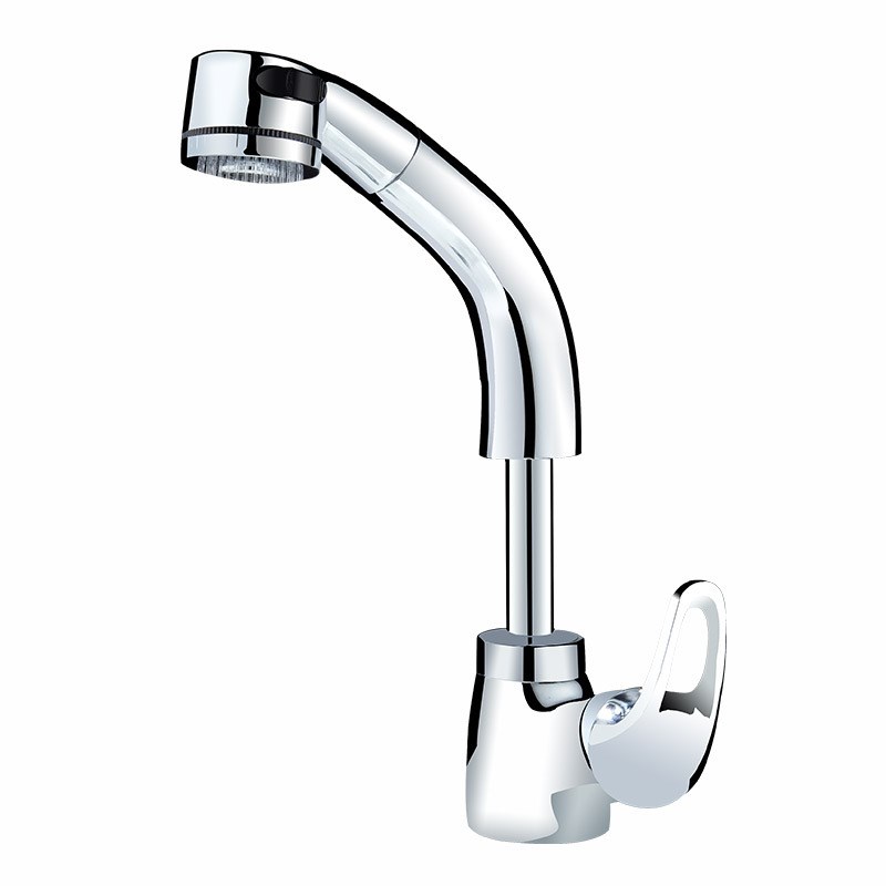 Basin Pull-out Faucet Rotation Pull-up Hot and Cold Basin Wa