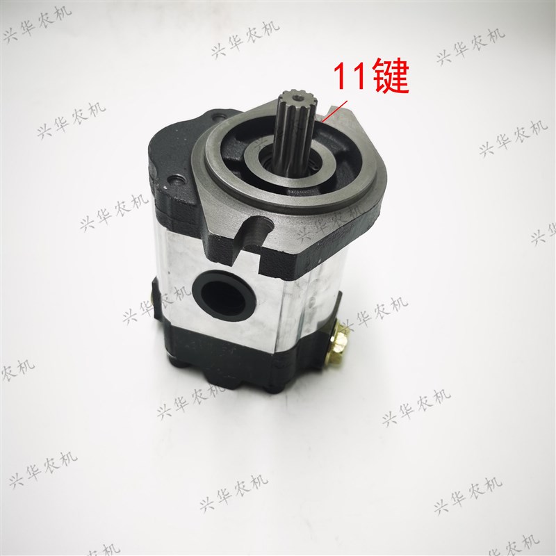福田雷沃欧豹拖拉机配件铂金斯转向泵恒流溢流泵泵FT800A.40A.028