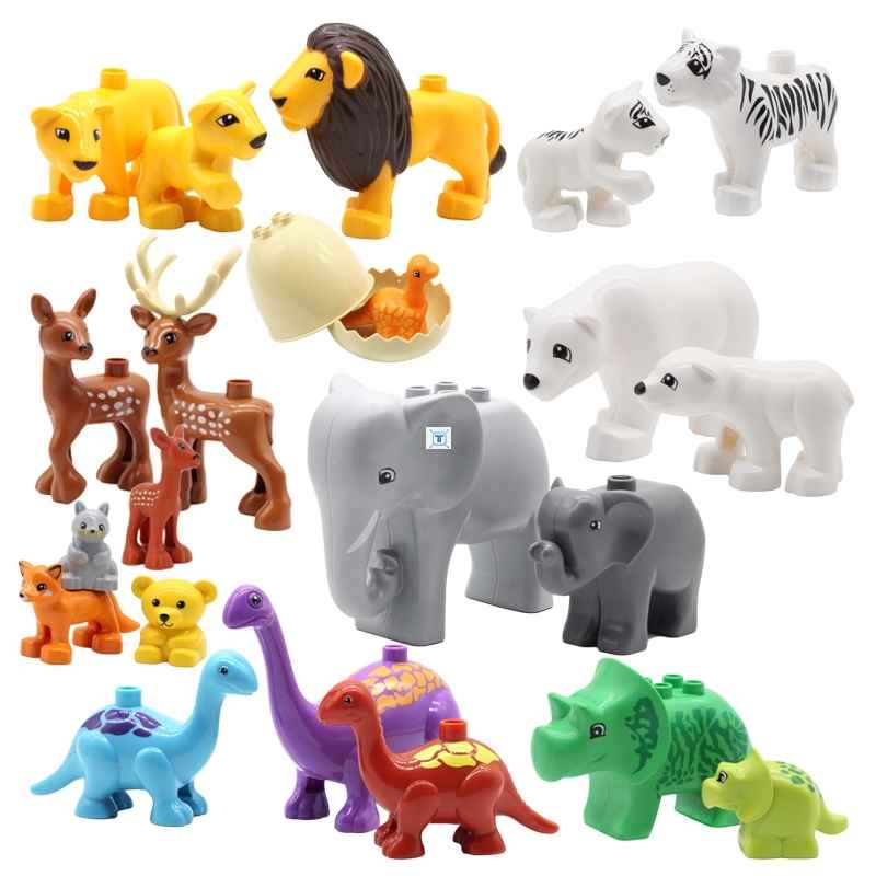 Duplo Animals Series Set Big Size Building Blocks