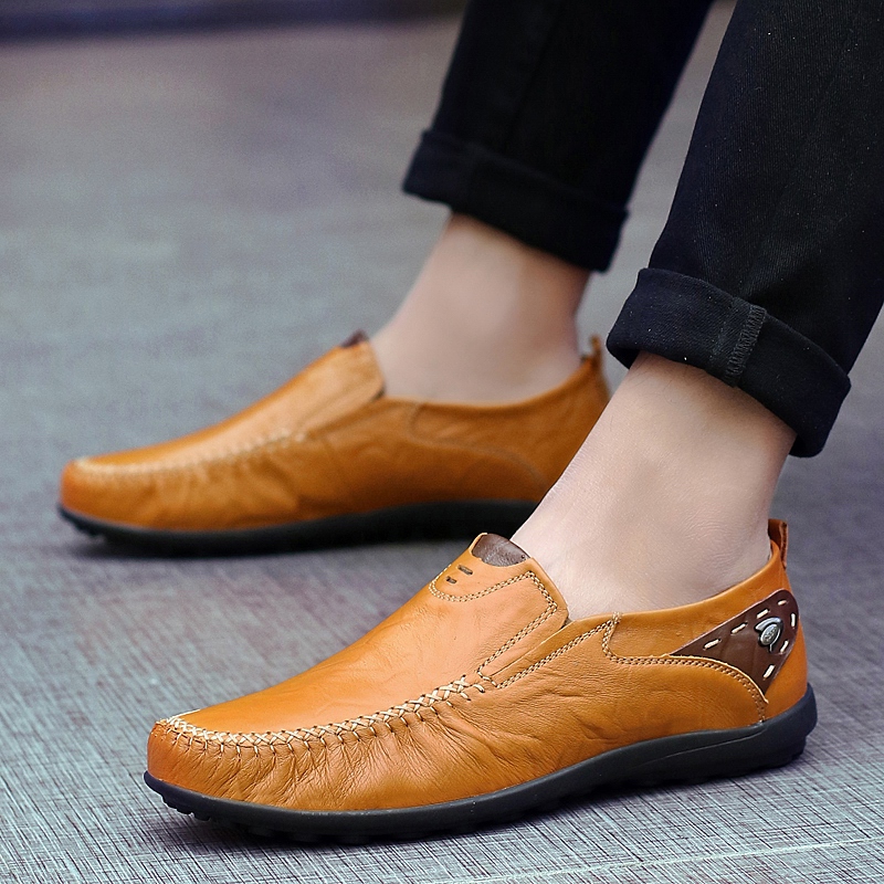 Leather Shoes Men Fashion Leather Genuine High Quality Luxur