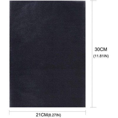 200 Sheets Graphite Paper Black Carbon Transfer (8.5 x 11.5