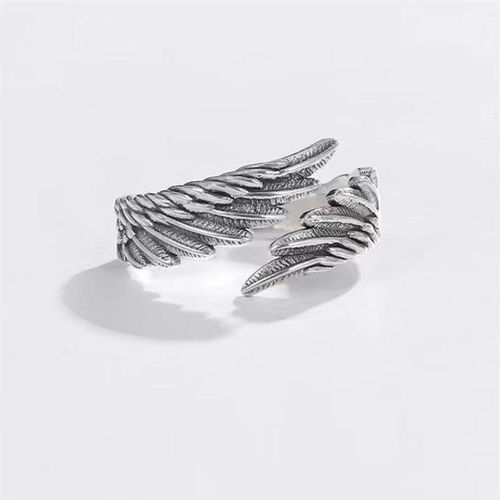 Gothic Couples Angel Demon Wing Rings For Women Men Matching