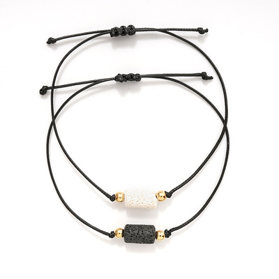 新品New Charm Brlet For Friendship Couples 2pcsset Volcanic