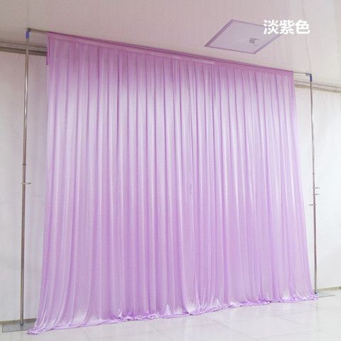 新品布幔婚庆背景纱幔背景布婚礼舞台H打底结婚幕布帷幔庆典活动