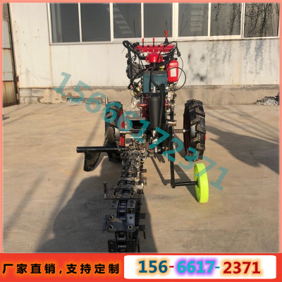 链条式开沟机小型农用深沟管道电缆开沟神K器柴油手扶葡萄园挖沟