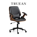 电脑椅家用实木舒适久坐伊姆斯升降转椅职员办公室老板椅子书房椅