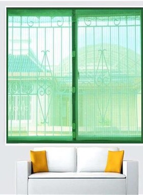 速发2021窗d户纱i帘孔粘r纱蚊虫门帘防开软免家用窗打门自动式自