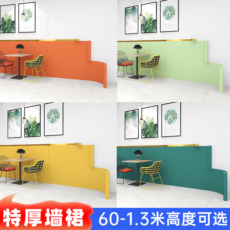 速发墙约强纸自粘壁纸pvc贴粘防水防潮防霉简裙风墙纸店铺装修商
