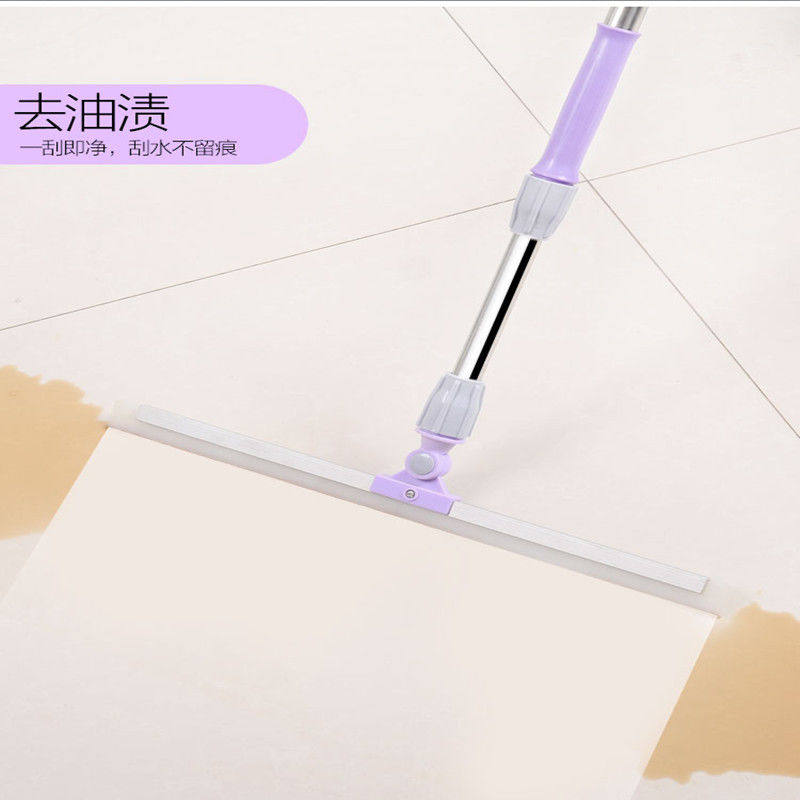 速发魔术伸缩杆拖把矽胶地刮浴室刮水器卧室玻璃扫帚化妆室扫水地