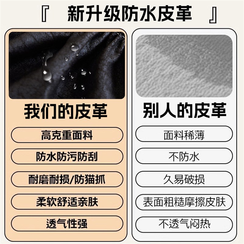 速发弹力防水隔尿沙发套皮革沙发罩一体全包免洗防猫抓保护套四季