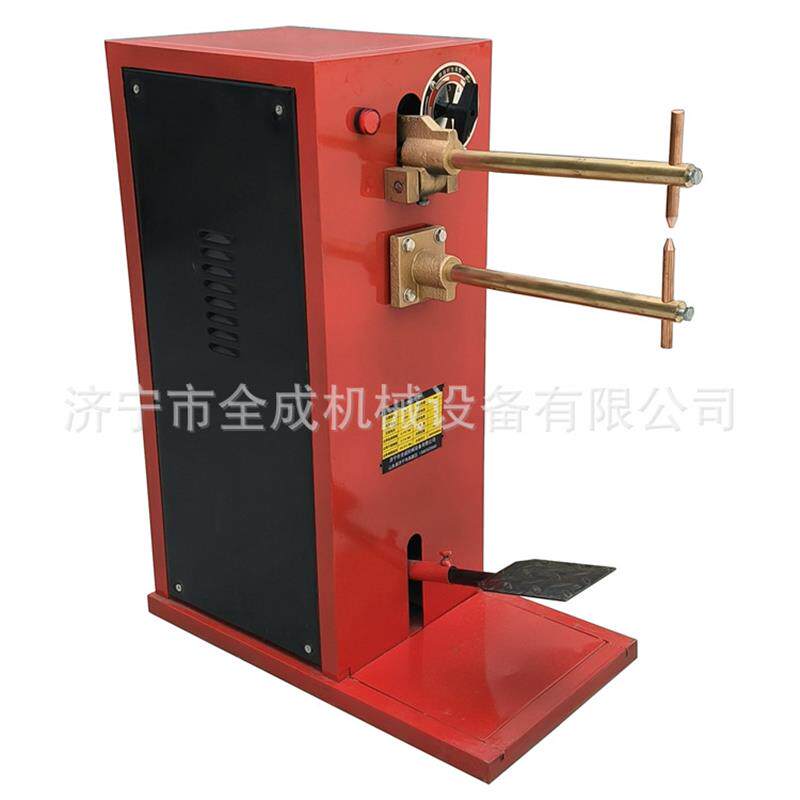 现货a脚踏式金属焊接机小型铁皮点凸焊机220V交流碰焊机厂家