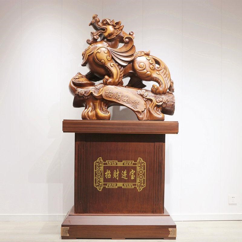 速发招财貔貅摆件办店室落地金蟾装饰工艺【公司公铺乔迁礼品代E8