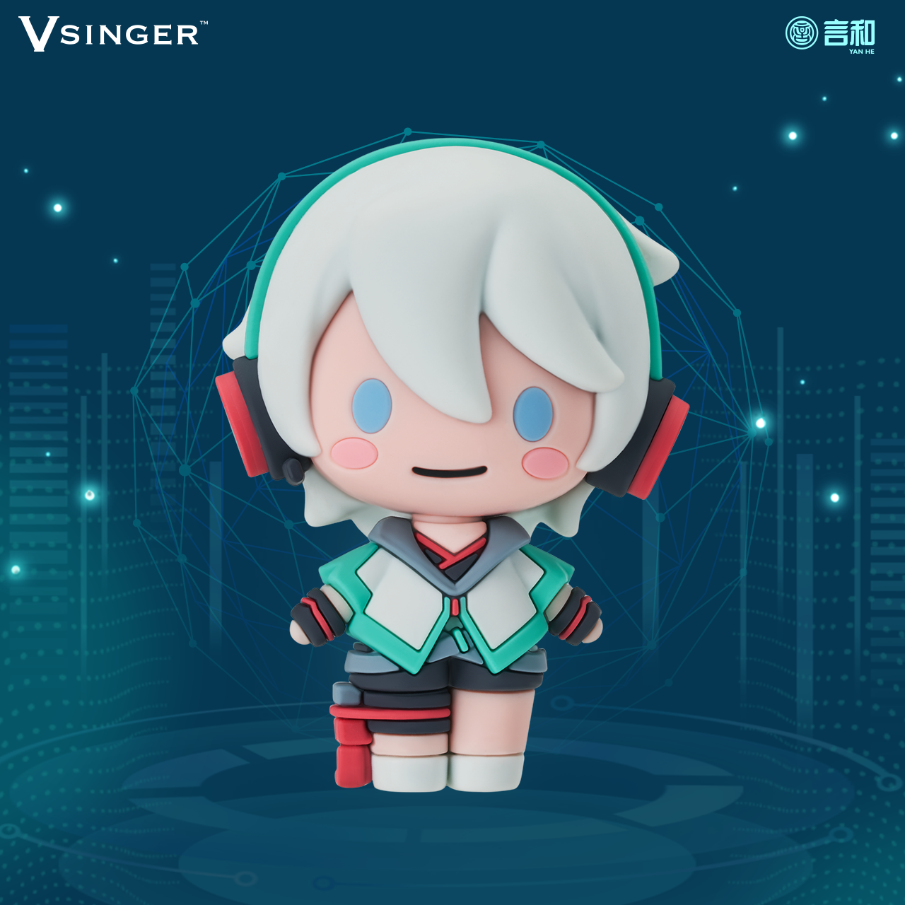 言和软胶玩偶摆件V3公式服款