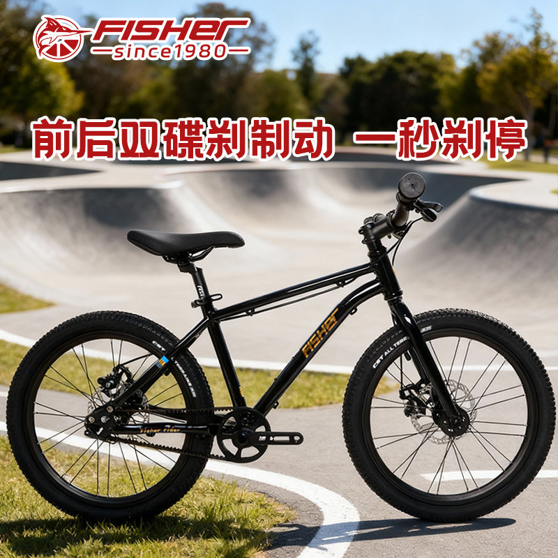 飞鱼20寸碟刹超轻自行车线碟