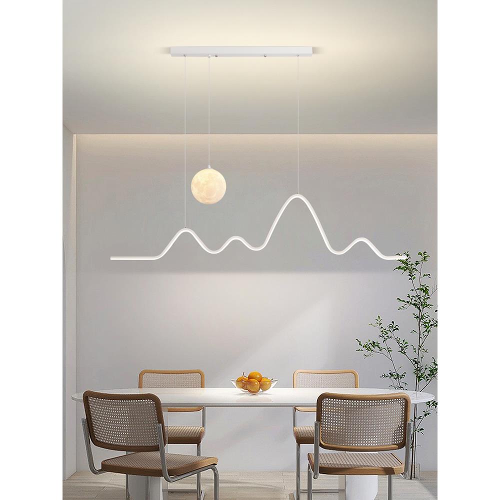 中山灯具餐厅吊灯设计师2025年新款饭桌吧台吊灯现代简约创意北欧