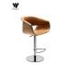 简约吧台椅现代轻奢吧椅家用高脚凳不锈钢设计师款 旋转升降岛台椅