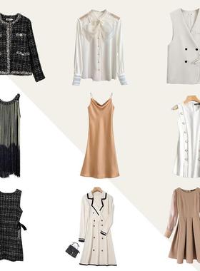 样板间衣服摆件女士衣帽间衣柜衣服连衣裙轻奢家居软装饰品摆件