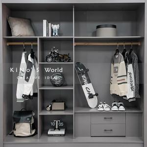 KINO奇诺样板间衣帽间组合儿童衣柜装饰品样板房男孩房间衣服摆件