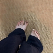 手工夏日爆款 超显白高级感棕色猫眼脚趾甲贴片防水孕妇可穿戴甲片