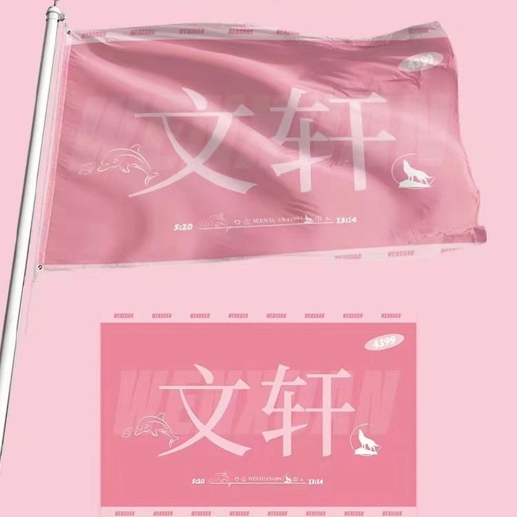 文轩应援大旗TF家族刘耀文宋亚轩CP大旗后援会户外演唱会大旗定制