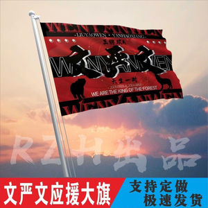 文严文应援大旗TF家族刘耀文严浩翔CP应援旗户外演唱会手持大旗