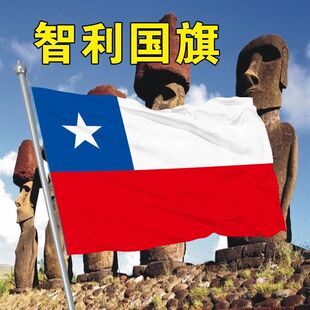 智利国旗外国旗2345678号智利旗帜世界各国国旗万国船旗厂旗定制