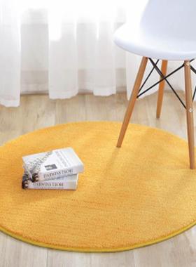 供应跨境金黄色圆形地毯电脑转椅吊篮红色地垫草坪绿色幼儿园地垫