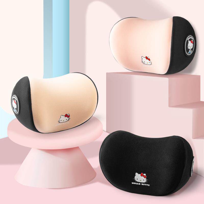 车载座椅头枕卡通记忆棉护颈枕可爱女车用颈枕靠枕四季通用车内饰