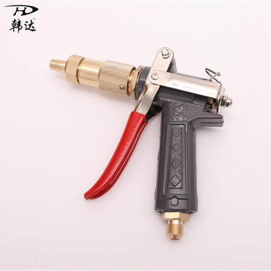 纯铜加厚加重洗车水枪280/380/388型清洗机专用水枪黑猫压水枪