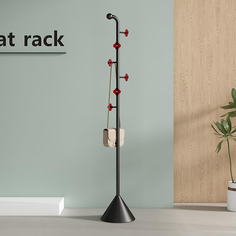 创意家用室内挂衣架落地卧室网红玄关衣帽架客厅进门立式衣服架子