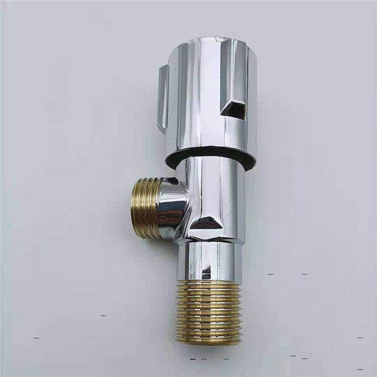 厂家自销铜牙三角阀全铜体加厚三角阀 热水器马桶冷热开关止水阀