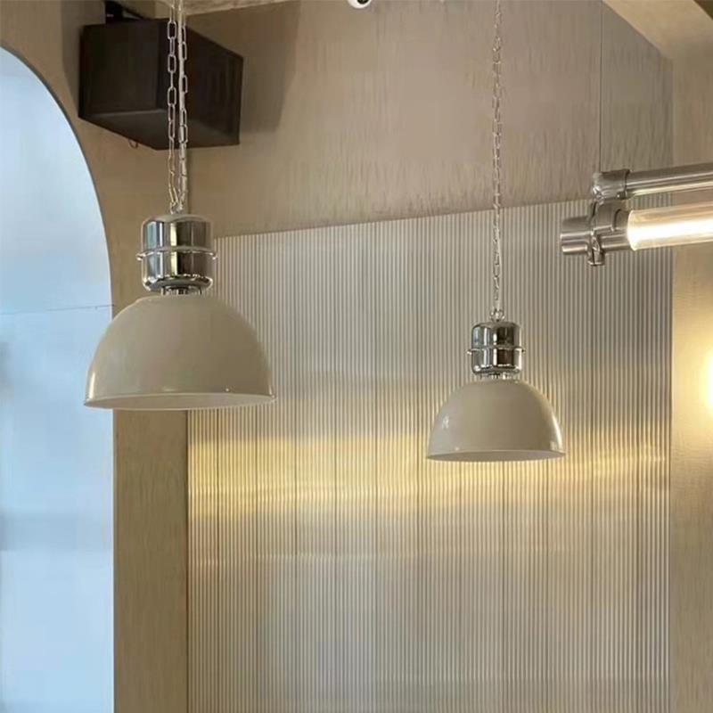 工业风餐厅吊灯中古vintage餐桌灯包豪斯复古水桶咖啡店民宿吊灯