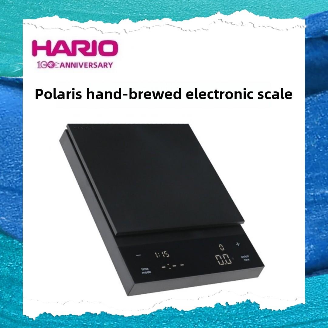 HARIO电子秤北极星手冲咖啡豆粉称重计时粉水比家用厨房烘焙秤CST
