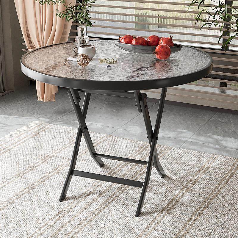 折叠桌休闲 阳台小桌子家用小户型餐桌可携式圆桌户外小茶几可折,住宅家具,折叠桌,淘宝优惠券,粉丝福利购,淘宝优惠卷