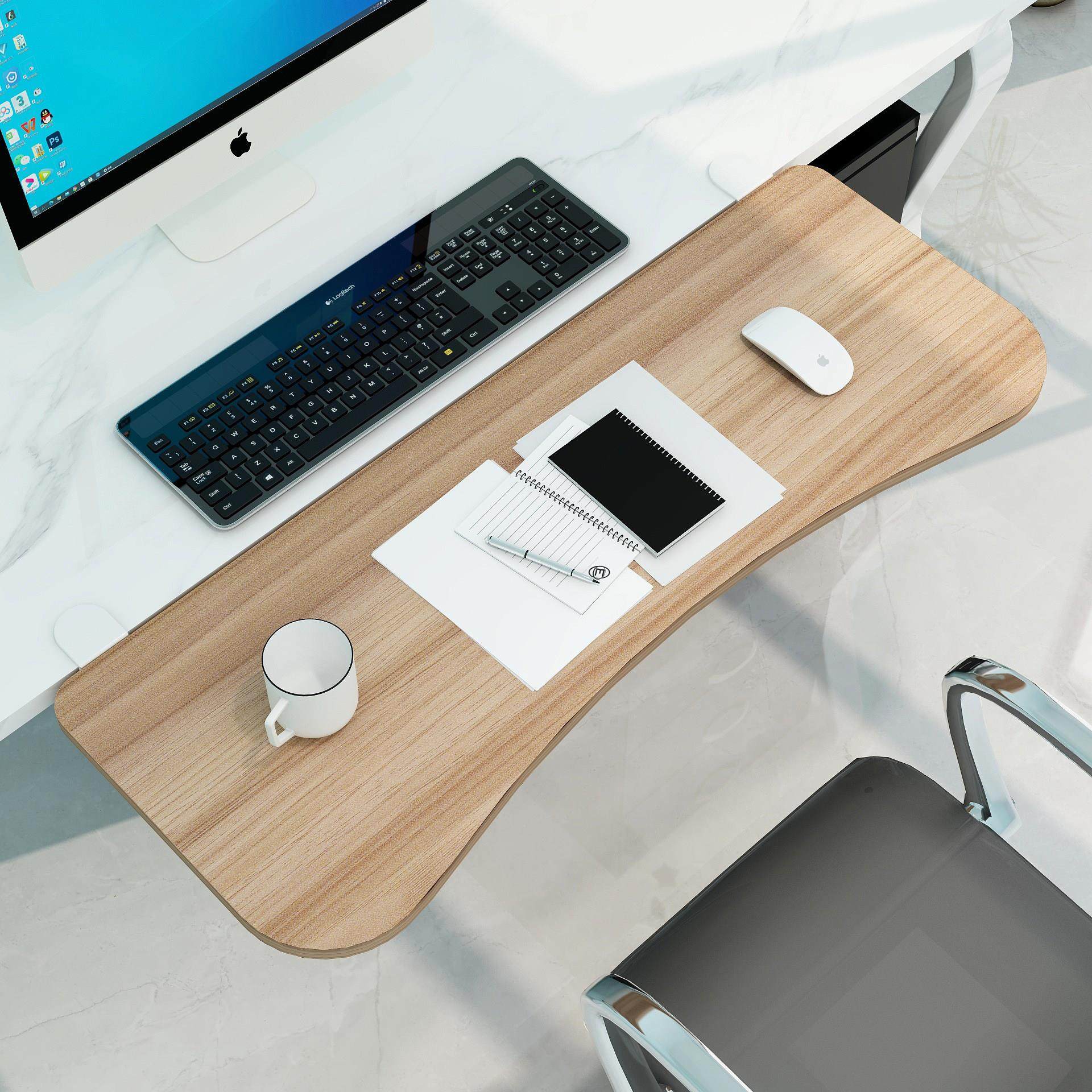 桌面延长板免打孔延伸加长加宽板键盘支架电脑桌子折叠板侧面托架,电脑硬件/显示器/电脑周边,鼠标垫/贴/腕垫,淘宝优惠券,粉丝福利购,淘宝优惠卷