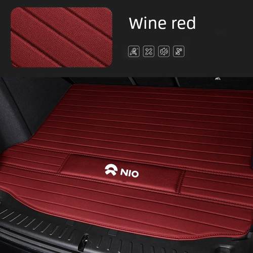 蔚来ET5 ET5t ES6 ES7 ES8 EC6 EC7 ET7 ET9后备箱垫真皮汽车尾箱