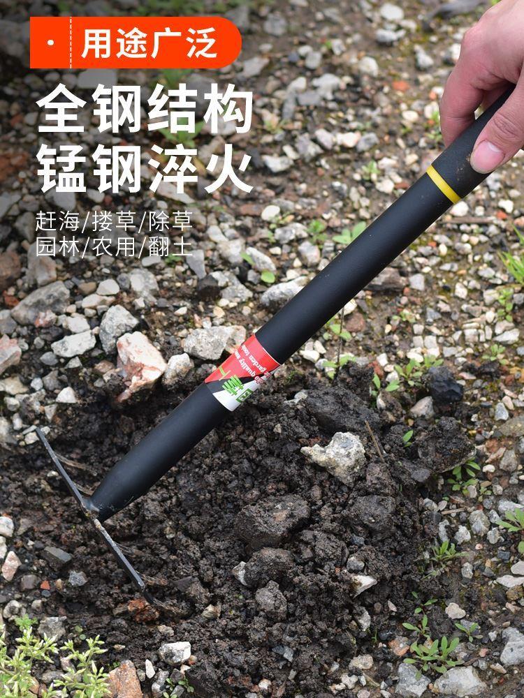 家用挖螺工具赶海耙子挖花蛤神器种植海边蛤蜊耙子耙子小号铁耙。