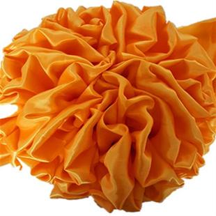 红花球绸花婚庆结婚红白喜事装饰品白色好黄色花球装饰喜庆大