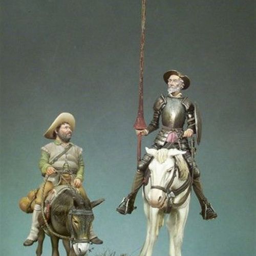 54mm Resin kit  Resin kit guitar and Sancho availablet