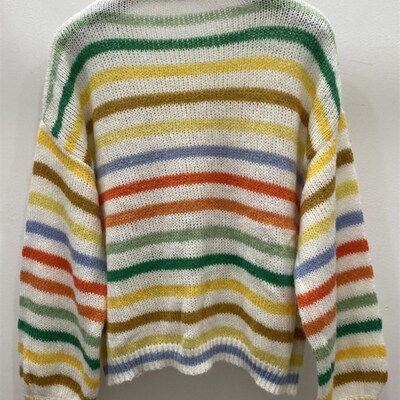 Neck Long Sleeve Streetwear Loose Casual Pullovers Women Y2k