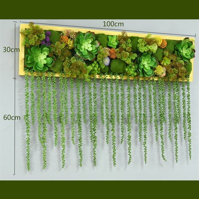 仿真植物壁挂绿植墙面装饰 北欧风格墙体墙壁装饰花餐厅挂画立体