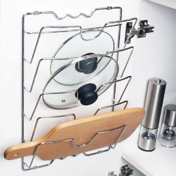 Metal Rust-free Kitchen Wrought Iron Rack Multifunctional