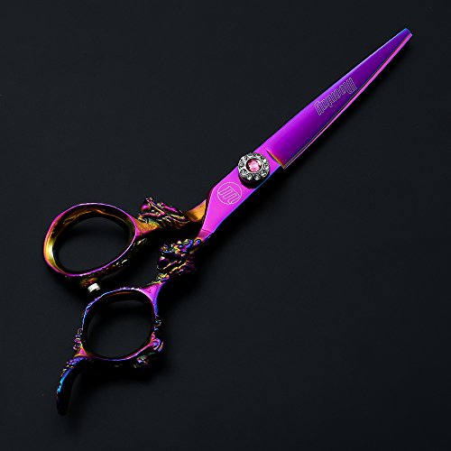 Moontay 6.0 Hair Cutting Thinning Scissors Set  Profession
